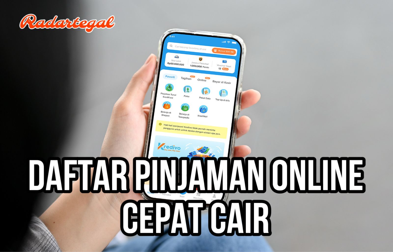 5 Rekomendasi Pinjaman Online Cepat Cair hingga Rp20 Juta Berizin OJK, Bunga Rendah 0,03 Persen per Hari
