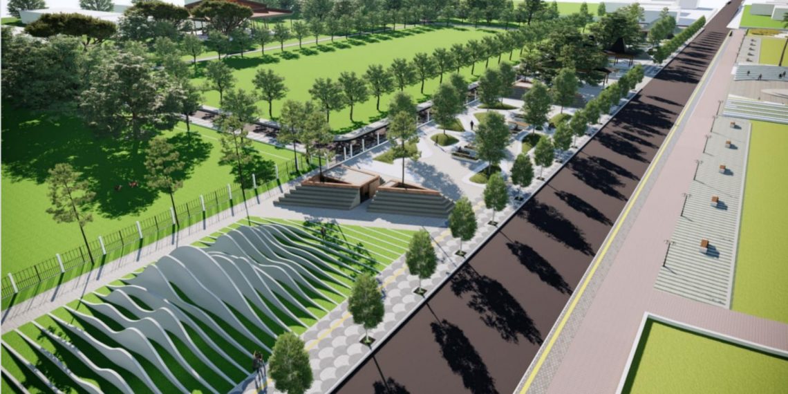 Dianggarkan Rp7,5 M, Penataan Kawasan Alun-alun Kota Slawi Kabupaten Tegal Sudah Dimulai 