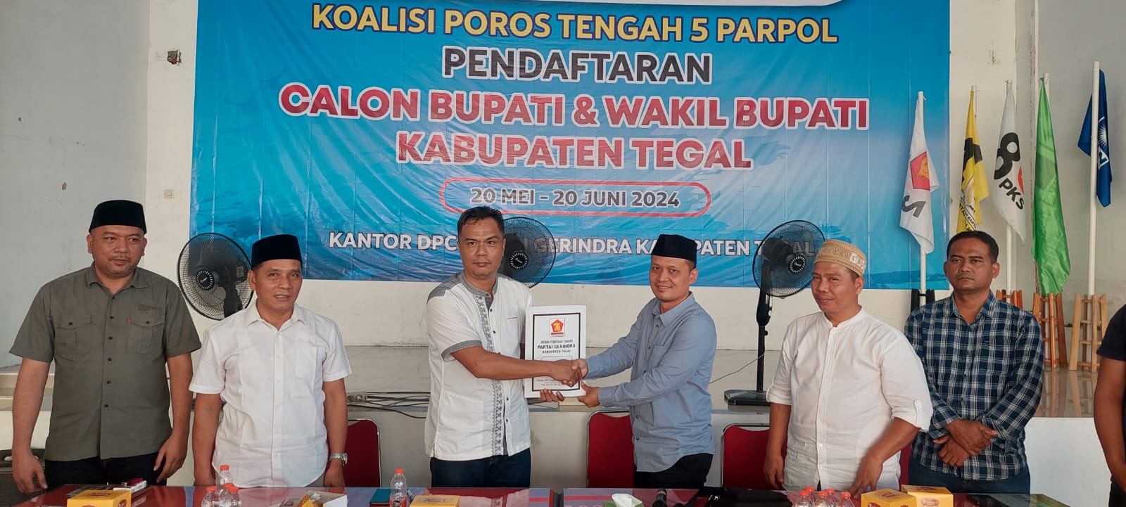 Mengaku Masih Lugu, Slamet Riyadi Pede Daftar Bacawabup Tegal di Partai Koalisi Poros Tengah 