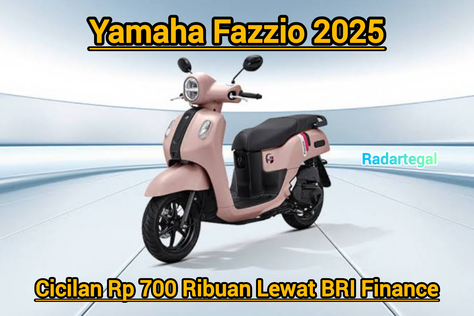 Yamaha Fazzio Bisa Dimiliki dengan Cicilan Rp 700 Ribuan Lewat BRI Finance