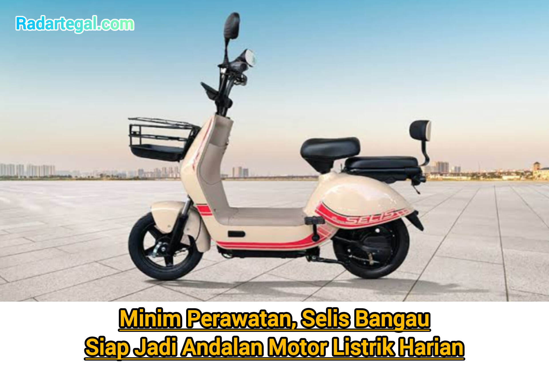 Minim Perawatan, Selis Bangau Siap Jadi Andalan Motor Listrik Harian