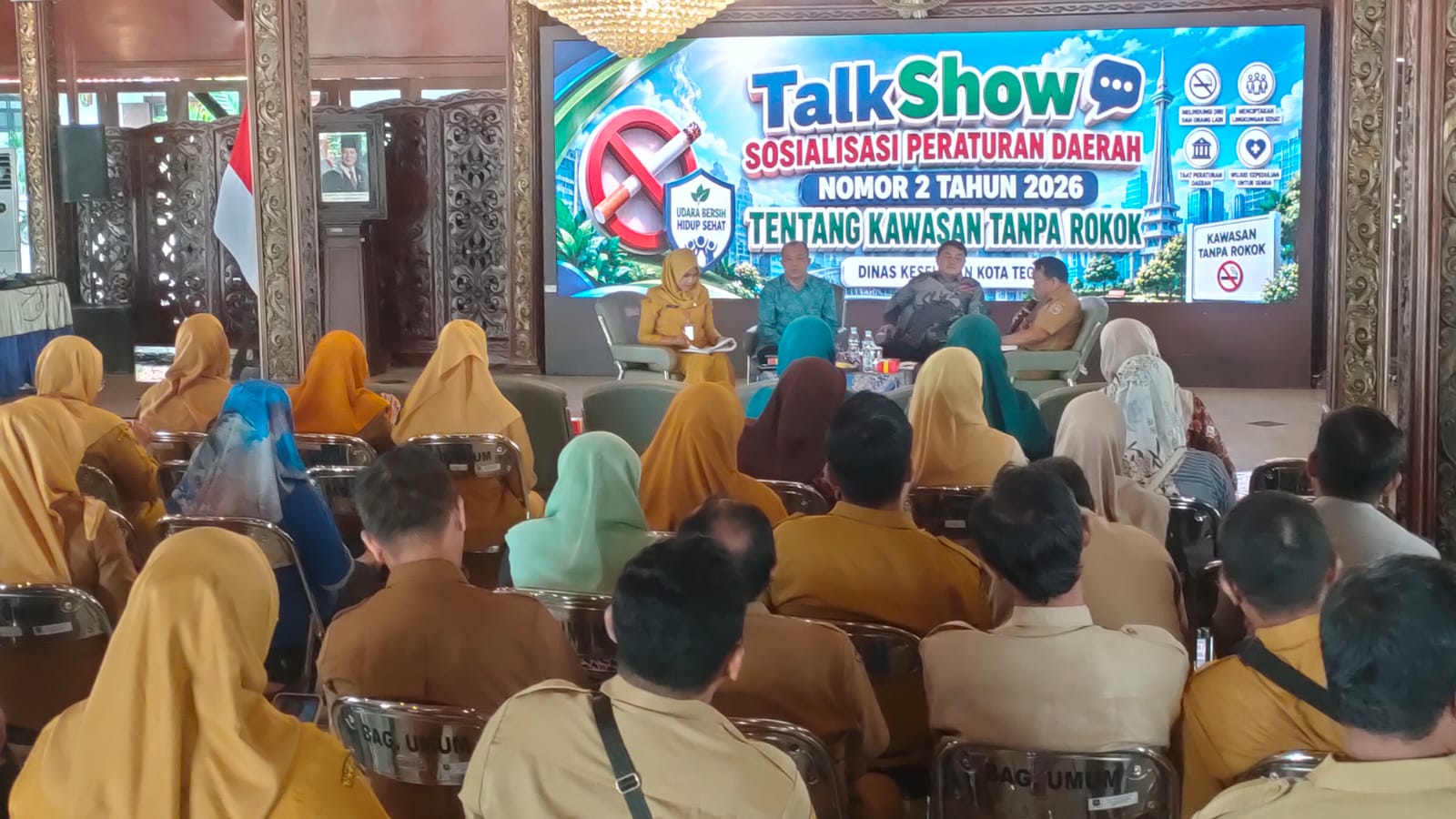 Resmi Diterapkan, Ini Daftar Lokasi yang Wajib Bebas Asap Rokok di Tegal