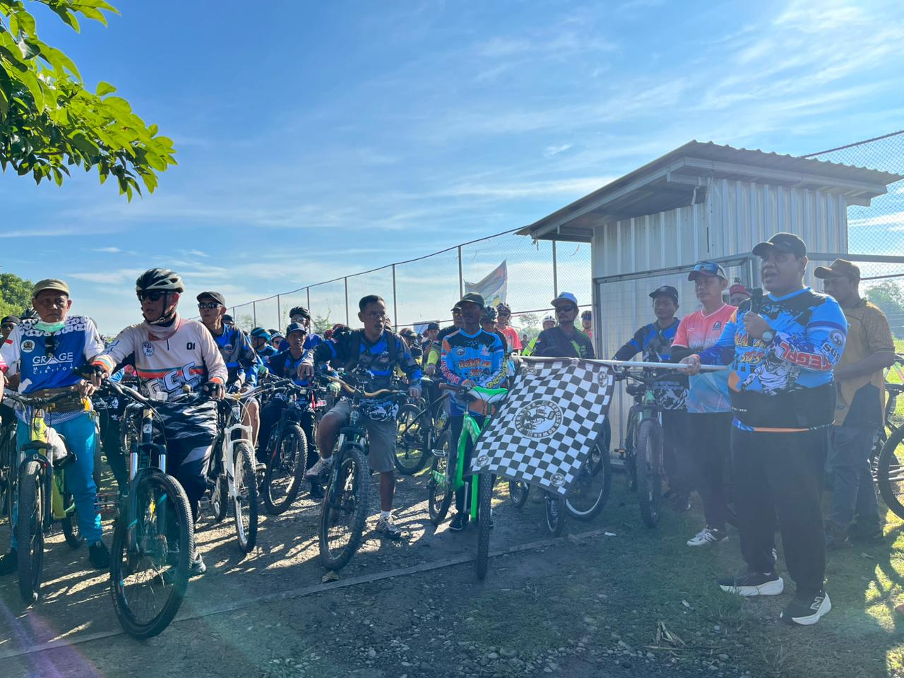 800 Pecinta Gowes Jateng & Jabar Kumpul di Tegal, Wakil Bupati: Murah dan Menyehatkan 