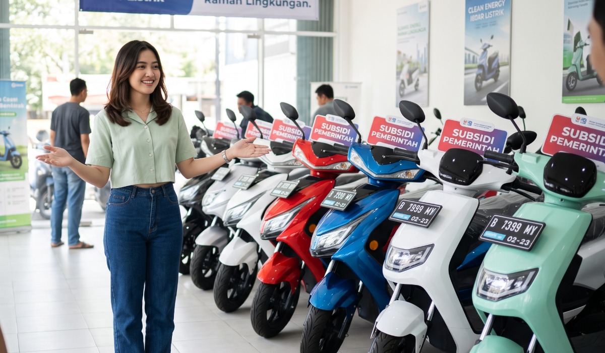 Cek Merk Motor Listrik yang Dapat Subsidi Pemerintah Terbaru: Mana yang Paling Worth It?