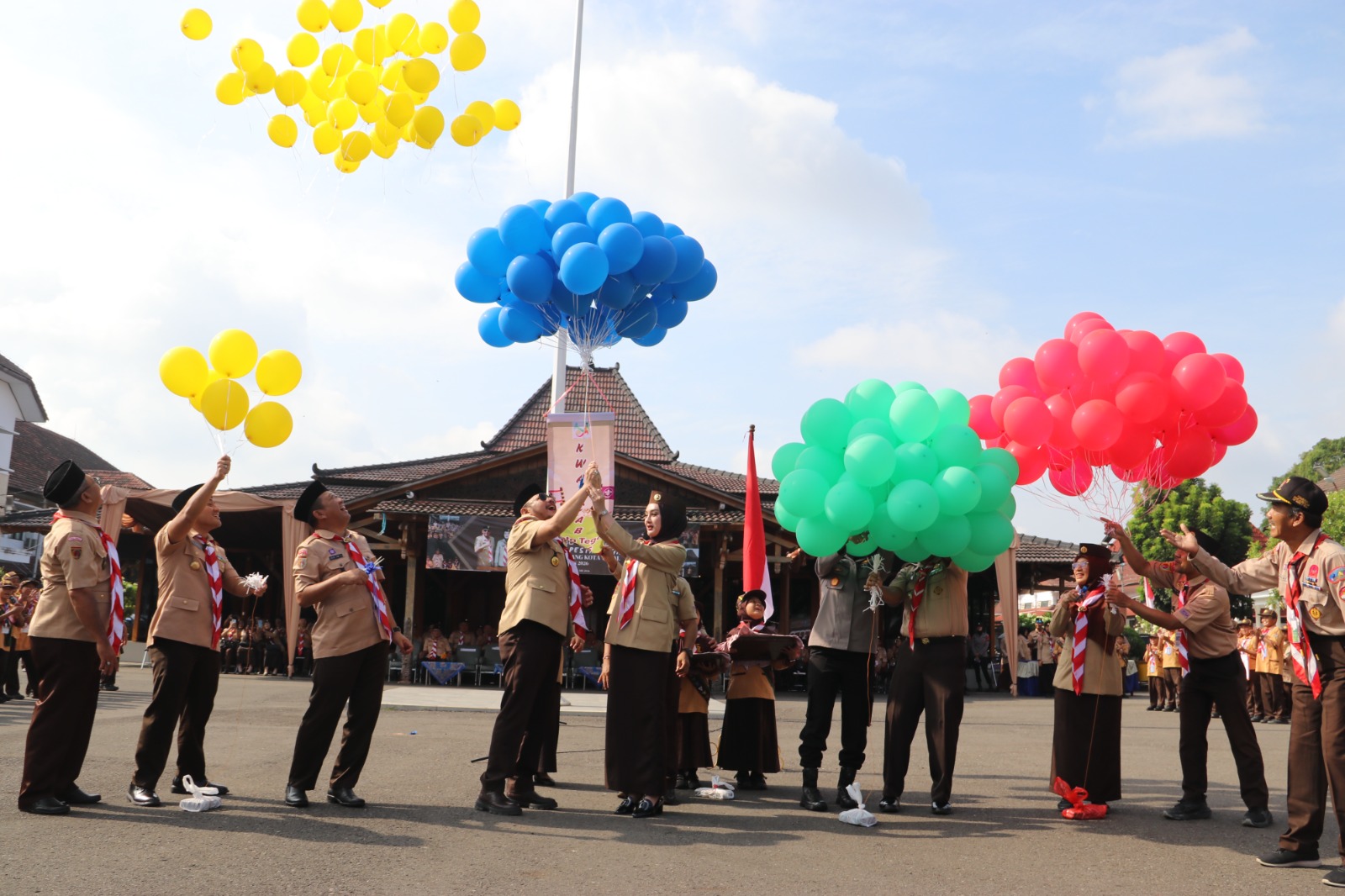 Resmi Dibuka, Pesta Siaga di Tegal Diikuti 192 Peserta