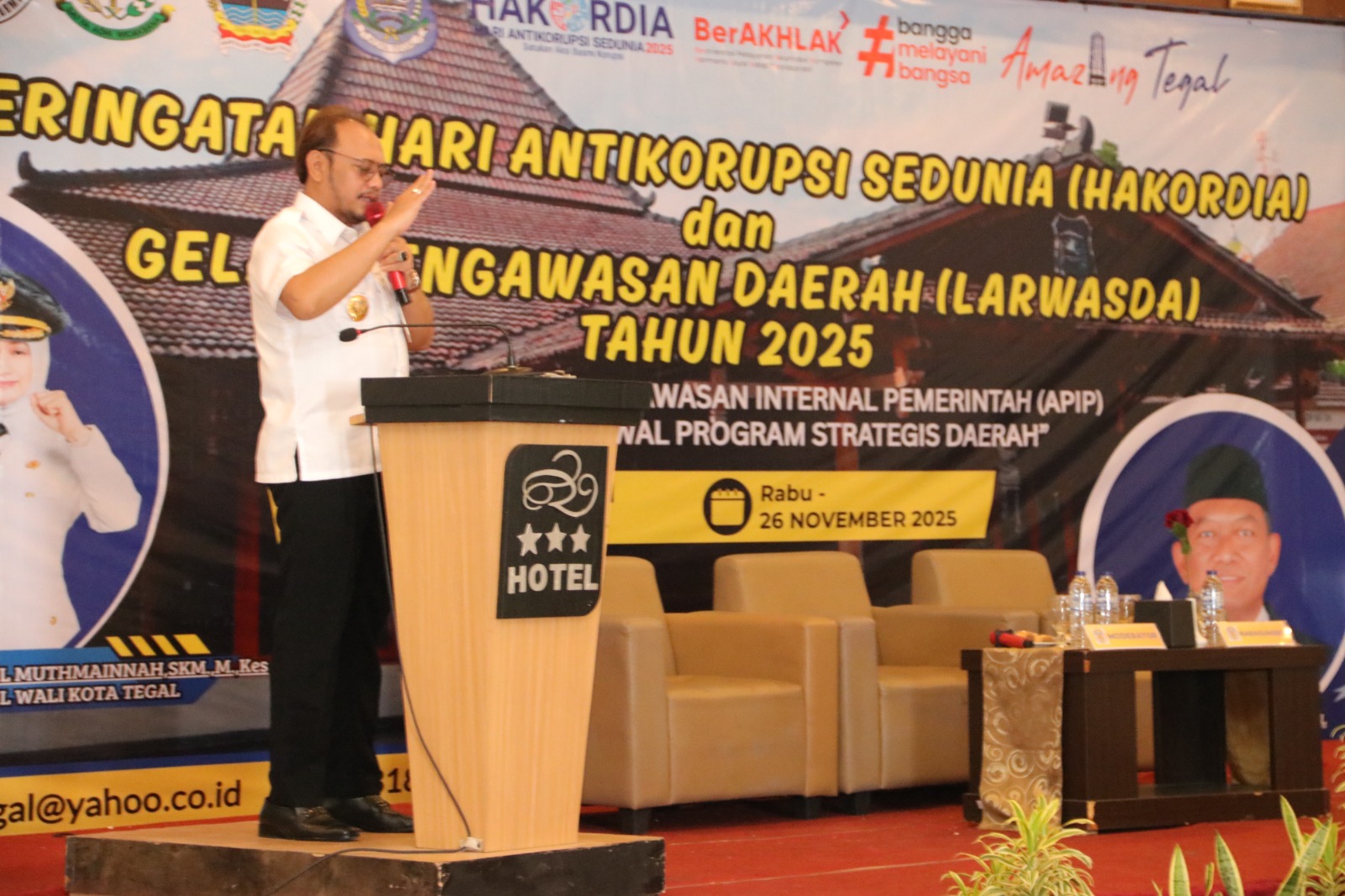 Hakordia dan Larwasda 2025 Digelar Pemkot Tegal