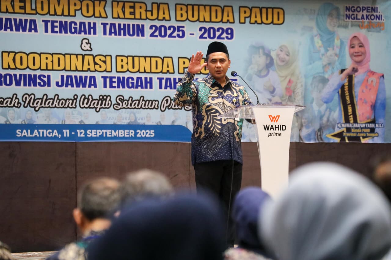 Wagub Jateng Taj Yasin Dorong Pemerataan PAUD: Perlu Dikawal dengan Baik 