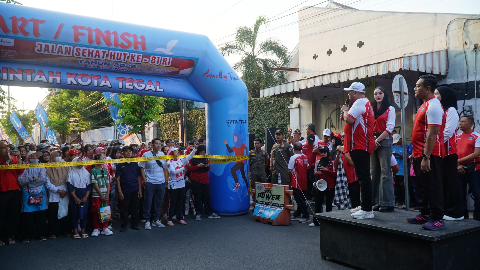 Rezeki Jalan Sehat HUT RI, Warga Tegal Boyong Sepeda Motor