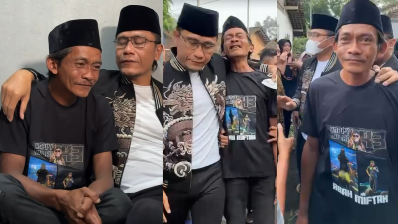 Usai Viral Karena Dihina Gus Miftah, Sunhaji Penjual Es Teh Jadi Anggota Kehormatan Banser  