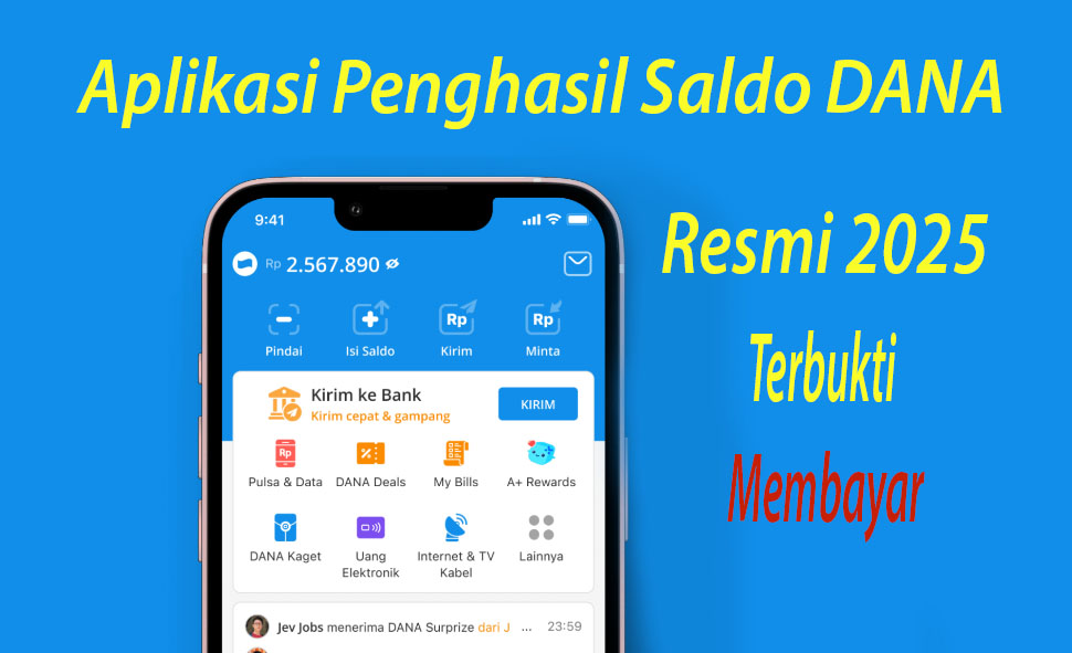 6 Aplikasi Penghasil Uang Resmi dari Pemerintah 2025 Terbukti Membayar