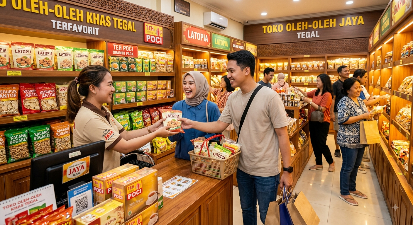 Pusat Oleh-Oleh Khas Tegal Terlengkap, Paling Hits Wajib Dikunjungi!