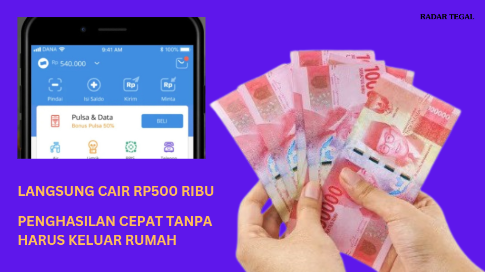 Hari Ini Juga Bisa Dapat 500 Ribu! Game Legit Ini Cairkan Saldo DANA Langsung, Modal Cuma Main Sambil Rebahan!