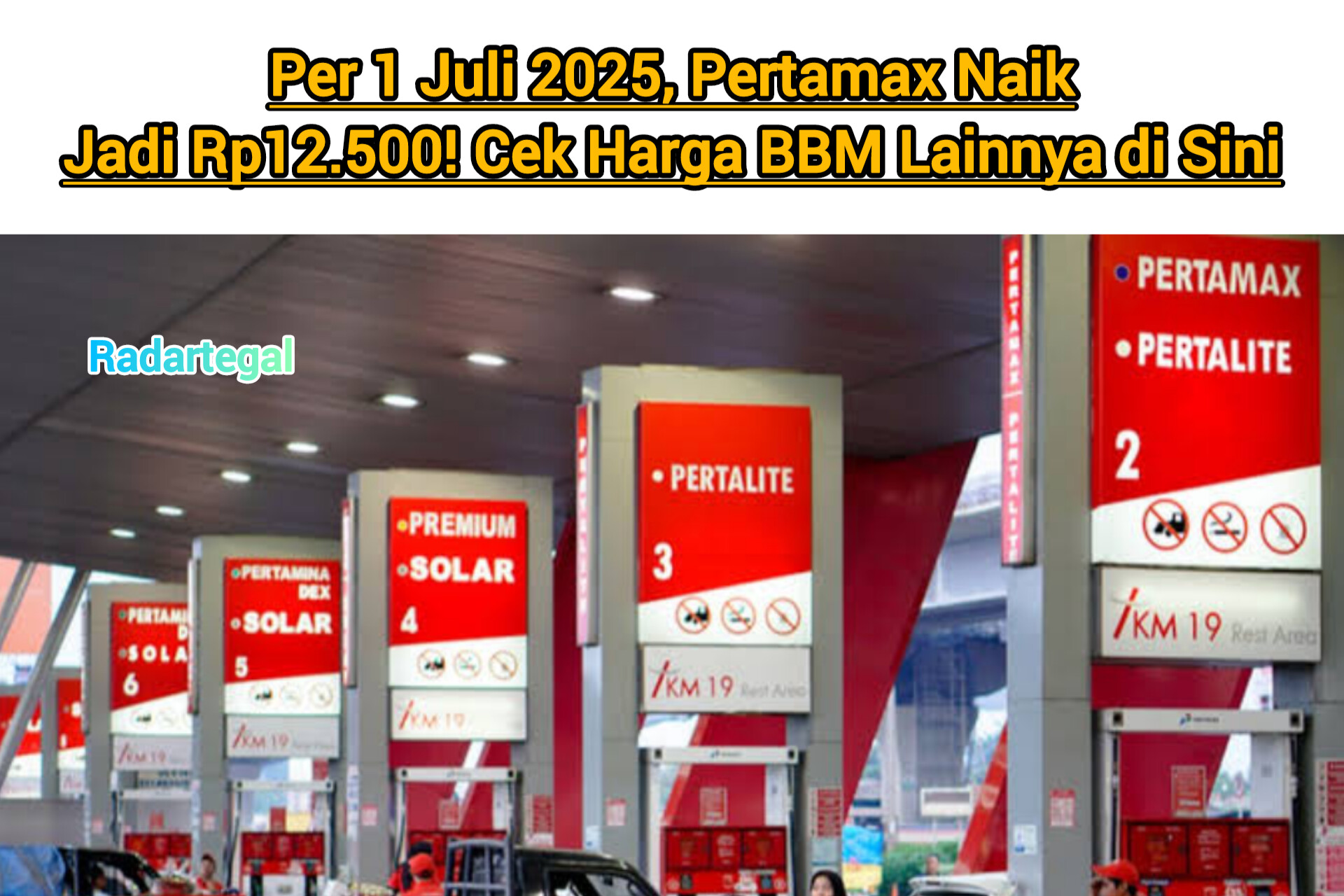 Per 1 Juli 2025 Pertamax Naik Jadi Rp12.500, Cek Harga BBM Lainnya di Sini