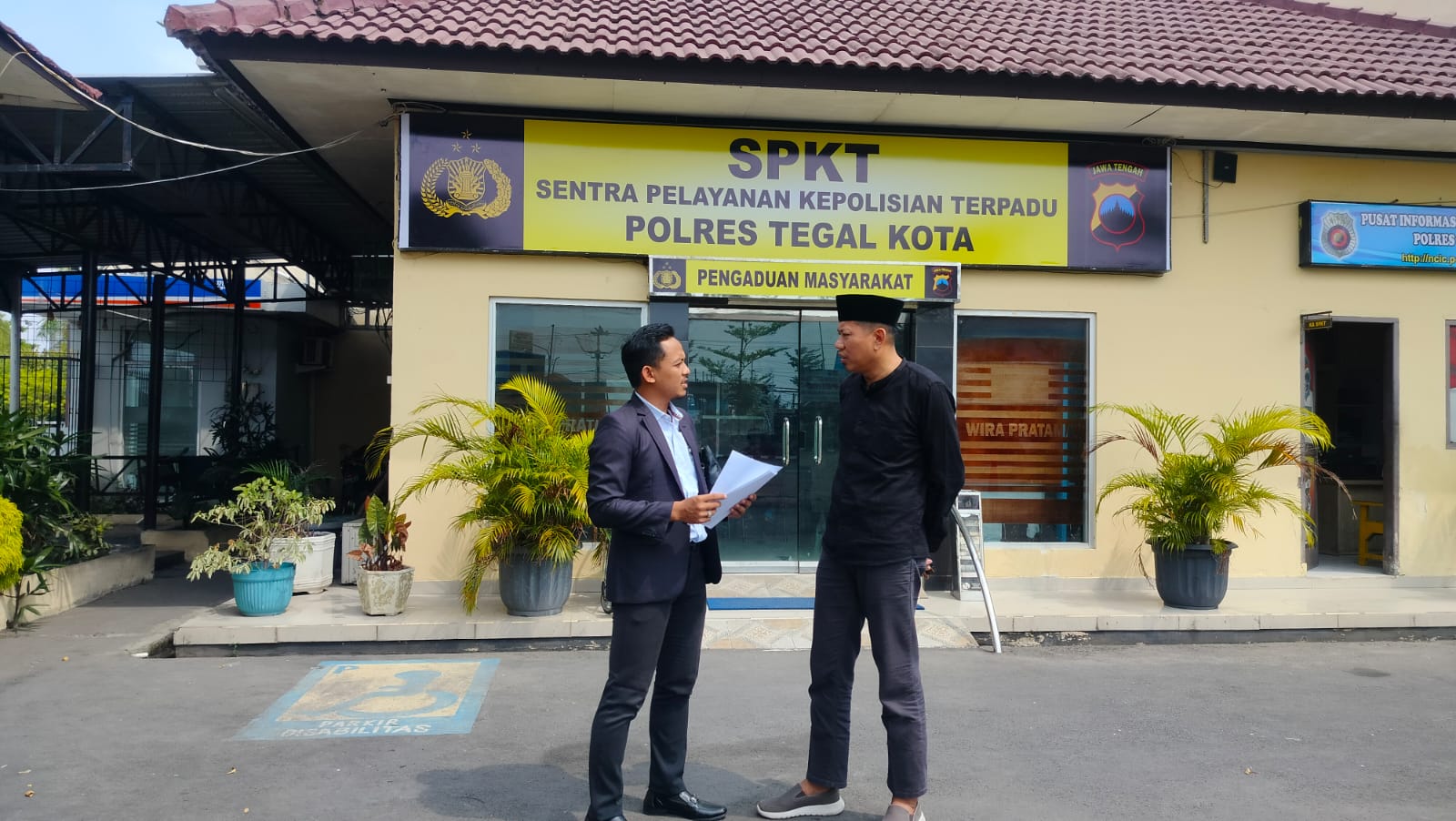 Tertipu Oknum Polri Hingga Rp1,116 Miliar, Mantan Calon Wakil Bupati Pemalang Datangi Polres Tegal Kota