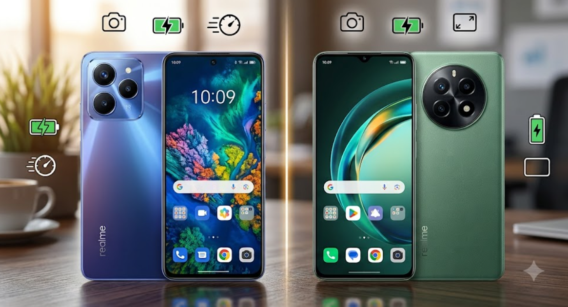 Perbandingan Realme Note 80 dan Realme C1000i: Mana HP Paling Awet untuk Pelajar?