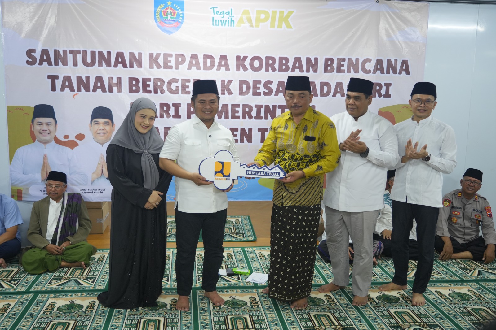 Relokasi Korban Tanah Bergerak Tegal: 103 Unit Huntara di Desa Capar Siap Ditempati