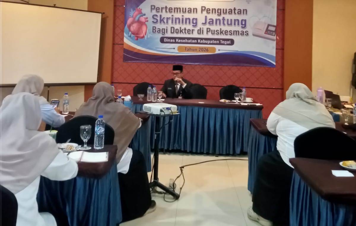 Kasus Hipertensi Meroket, Dokter Puskesmas Kabupaten Tegal Dibekali Skrining Jantung