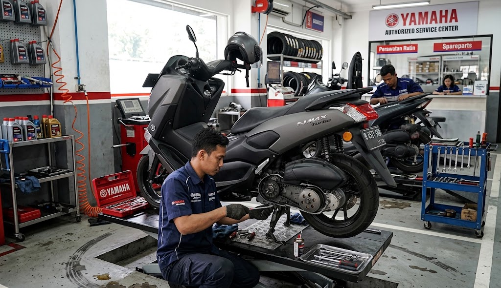Tips Perawatan Yamaha NMAX Turbo Dipemakaian 20.000 Km, Cek 10 Komponen Ini Biar Tetap Prima