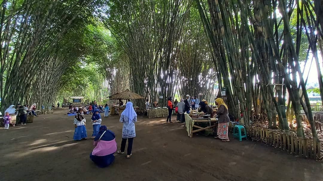 Pesona Desa Wisata Cempaka Tegal, Ada Pasar Slumpring Sajikan 47 Kuliner  dan Bermain Di Bukit Bulak Cempaka