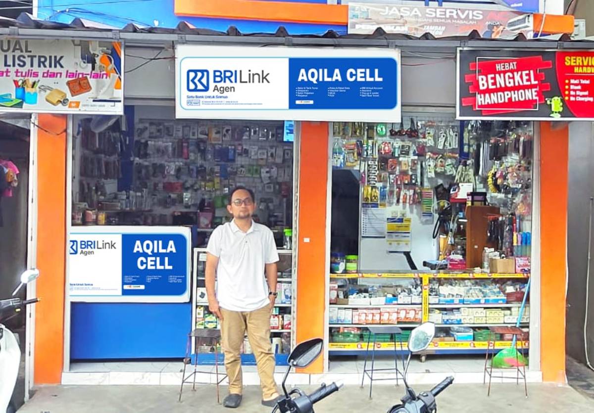 BRILink Agen Ohim Sukses Berdayakan Warga dan Bangun Jejaring Usaha Mikro