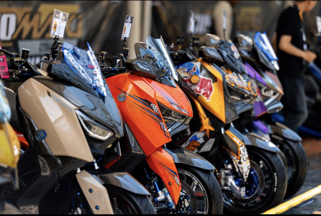 73 Motor Modifikasi Adu Keren di CustoMAXI 2025, NMAX Turbo dan NEO Dominasi Arena 