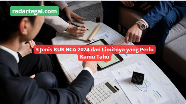 3 Jenis KUR BCA 2024 dan Limitnya, Ketahui Ini Sebelum Melakukan Pinjaman KUR Karena Penting