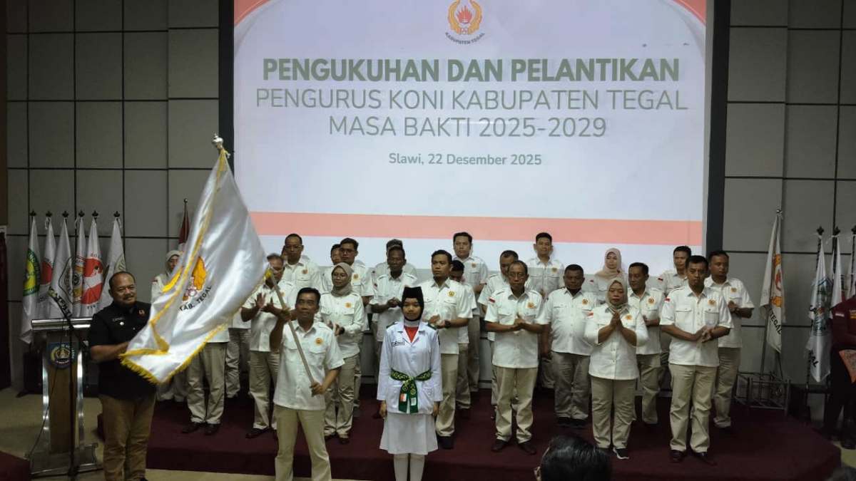 Pelantikan dan Pengukuhan Ketua KONI Kabupaten Tegal, Babak Baru Kebangkitan Olahraga Daerah