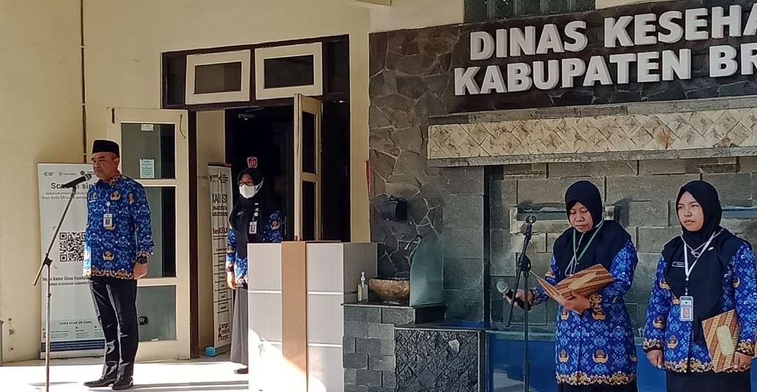 Pj Bupati Apel di Dinkes, Ini Pesan yang Disampaikan