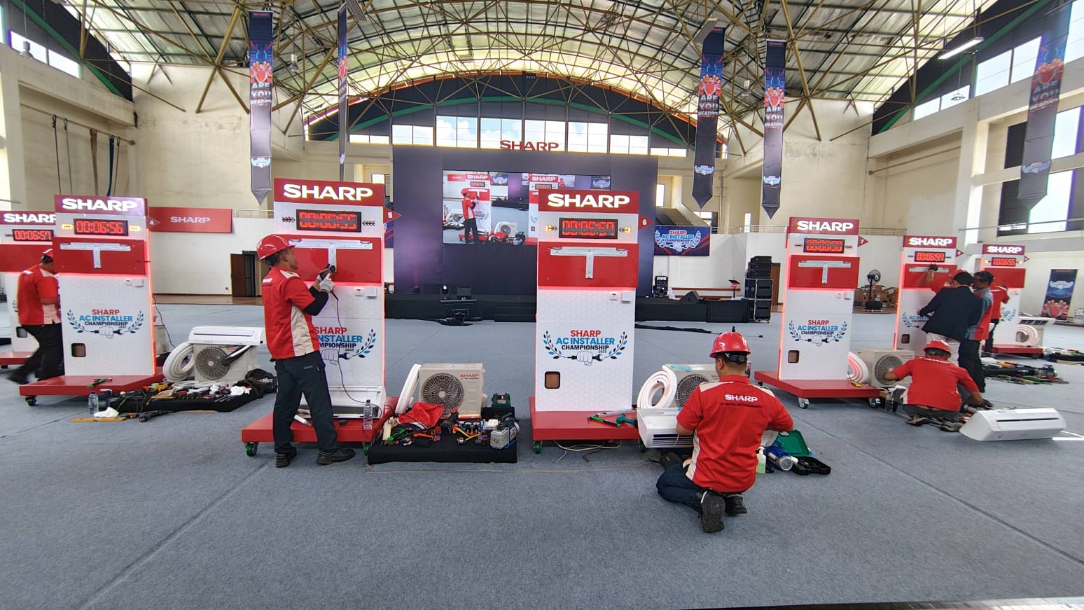 1.080 Teknisi Ikuti Sharp AC Installer Championship 2025, 20 Finalis Berebut Hadiah Ratusan Juta  