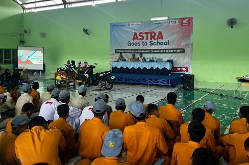 Astra Motor Bongkok Gelar Astra Goes To School, Edukasi Keselamatan Berkendara