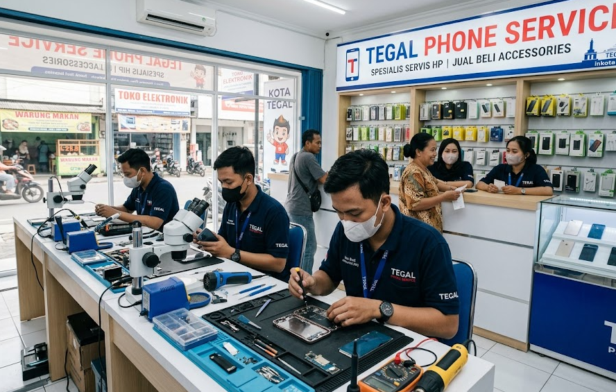 7 Tempat Service HP di Tegal yang Android dan iPhone Bisa Masuk
