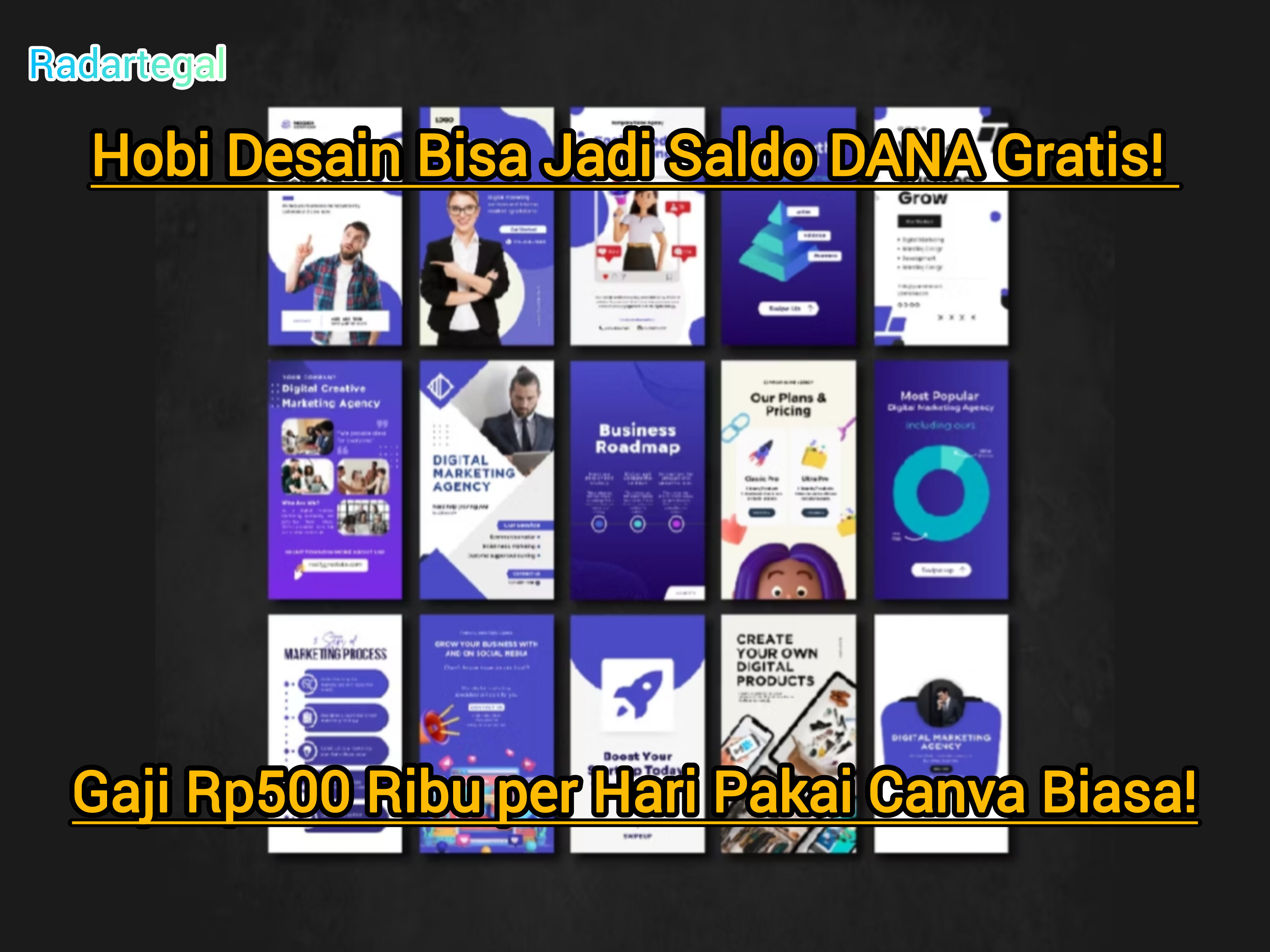 Hobi Desain Bisa Jadi Cuan! Gaji Rp500 Ribu per Hari Pakai Canva Biasa, Cek Langkahnya di Sini