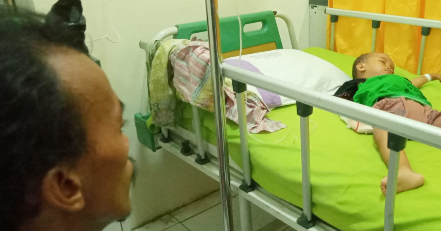 Balita Penderita Penyakit Tumor asal Pemalang Fatah Amrullah Akhirnya Dirujuk ke Semarang 