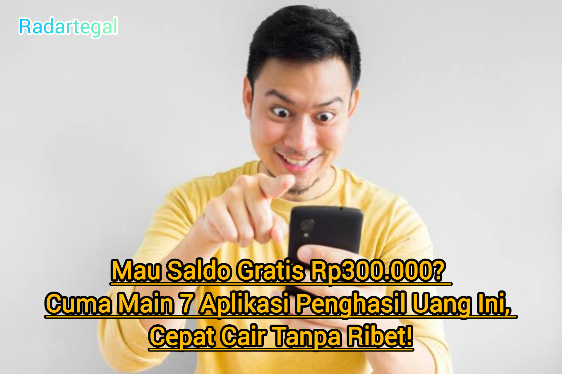 Mau Saldo Gratis Rp300.000? Cuma Main 7 Aplikasi Penghasil Uang Ini, Cuan Cair Tanpa Ribet