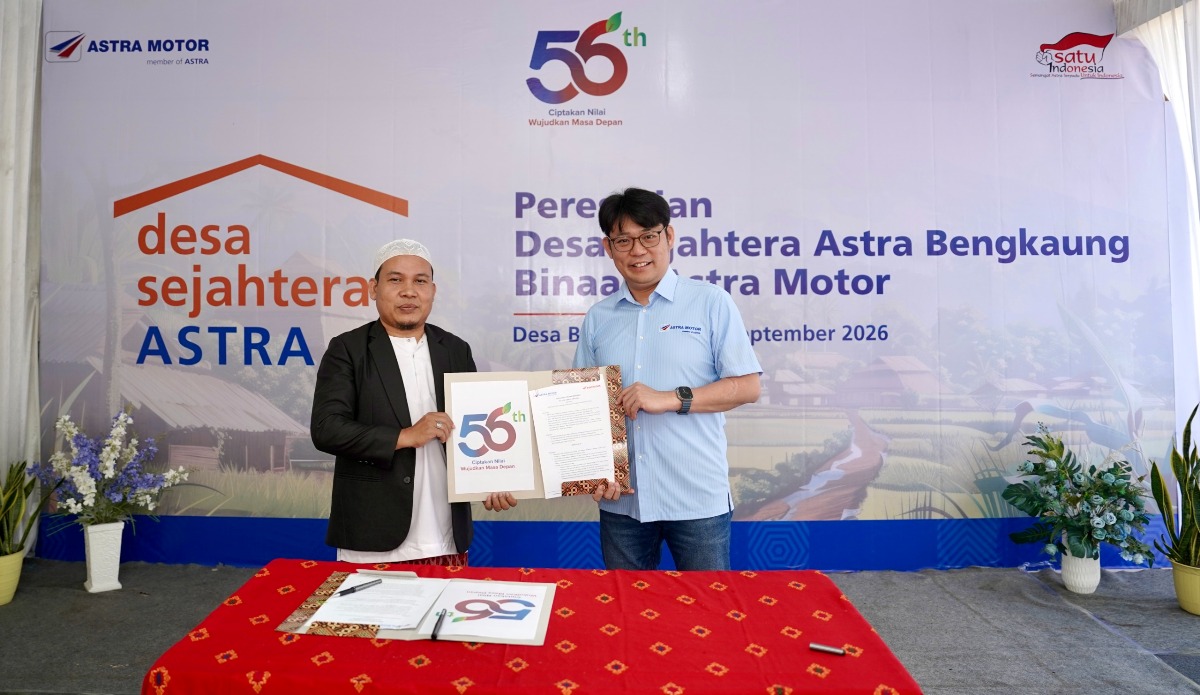 Astra Motor Sulap Desa Bengkaung Lombok Jadi Desa Sejahtera Astra