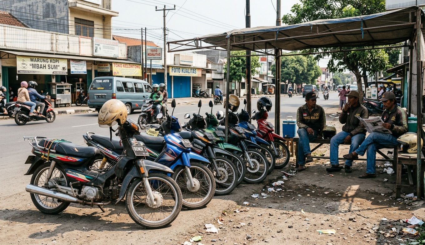 5 Motor Bebek Bekas Ojek Pangkalan Paling Irit BBM dan Murah