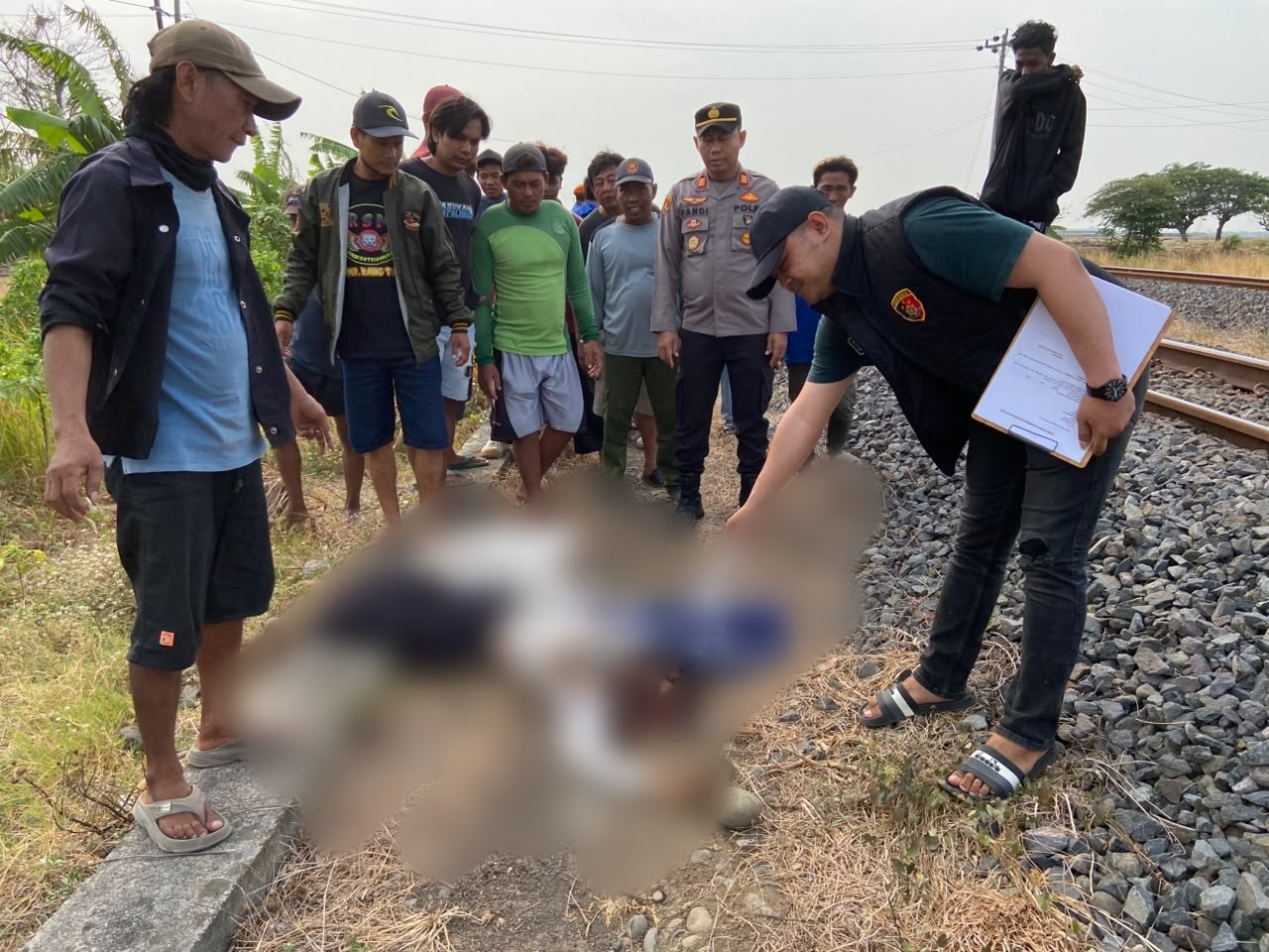 Tertemper KA Dharmawangsa Ekspres, Petani di Brebes Meninggal Dunia
