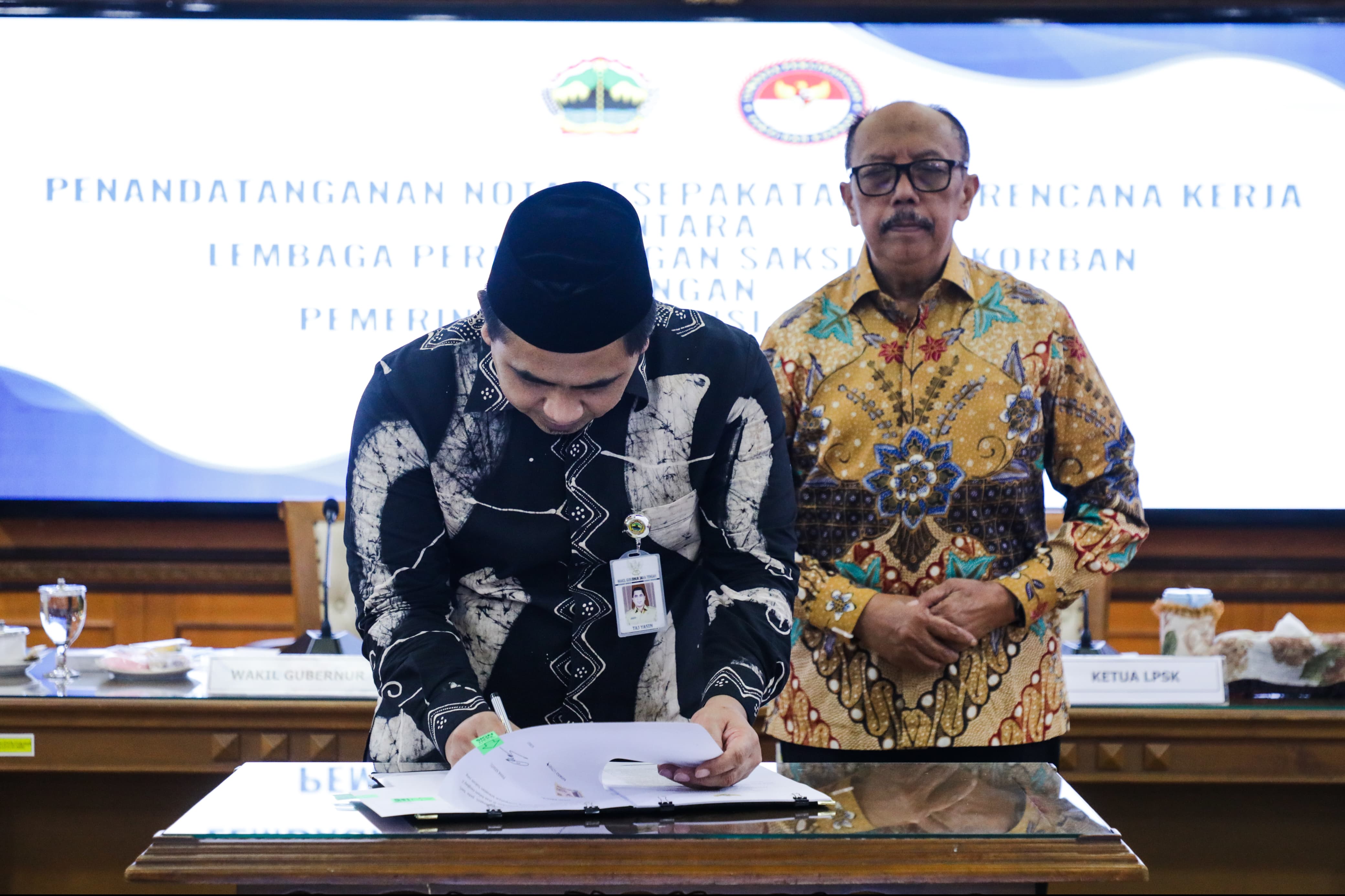 Perkuat Perlindungan Saksi dan Korban, Pemprov Jateng dan LPSK Teken Kerja Sama
