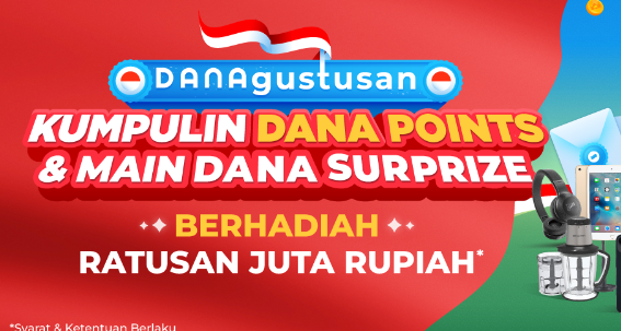 Kumpulan Promo Dana Terbaru Bulan Agustus 2023, Jangan Sampai Terlewat Karena Sangat Terbatas