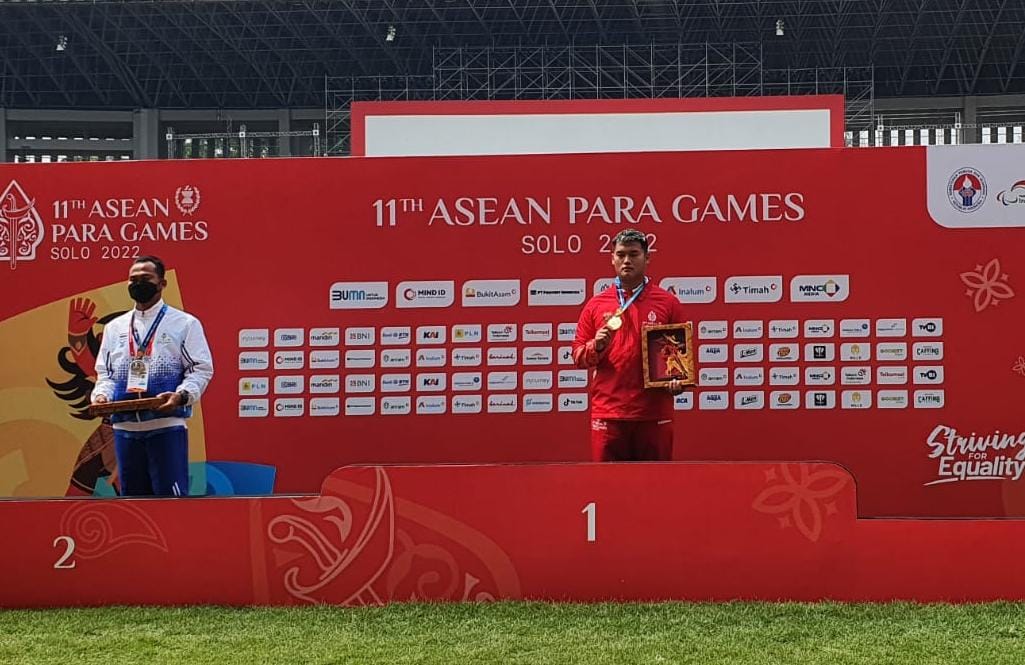 Membanggakan, Atlet Disabilitas Asal Kota Tegal Raih Dua Emas di ASEAN Para Games 2022  