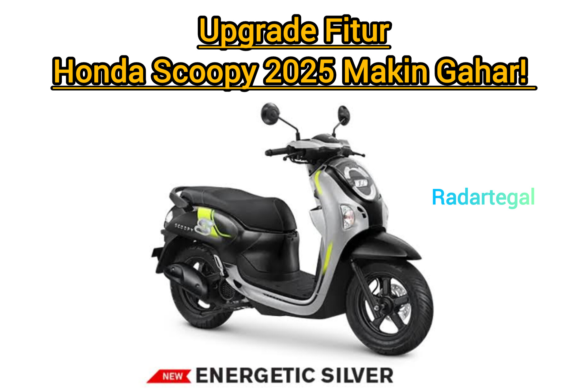Upgrade Fitur Honda Scoopy 2025 Makin Gahar! Smart Key & Panel Meter Kekinian