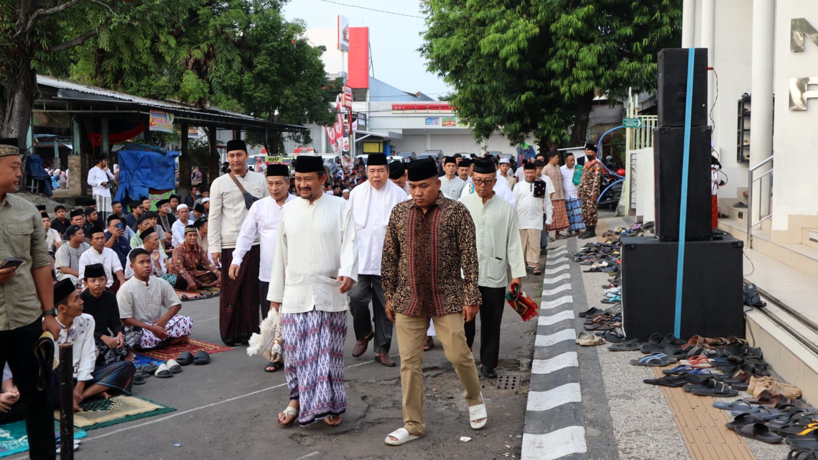 Shalat Idul Adha di Masjid Agung Nurul Kalam, Bupati Pemalang Ajak Warga Hidup Rukun