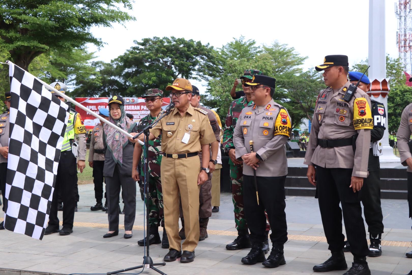 Jelang Pemungutan Suara, 672 Personel Diterjunkan di Brebes