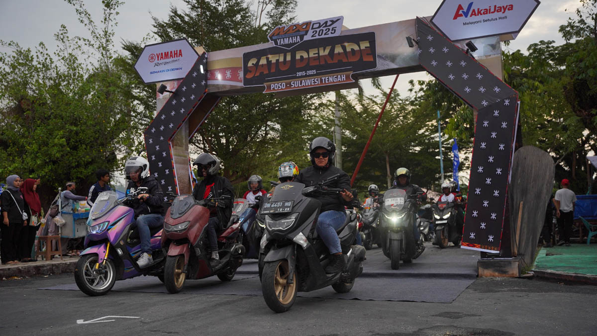 Sukses! 10 Ribuan Bikers Ramaikan Perayaan 10 Tahun MAXI Yamaha di 14 Kota di Indonesia
