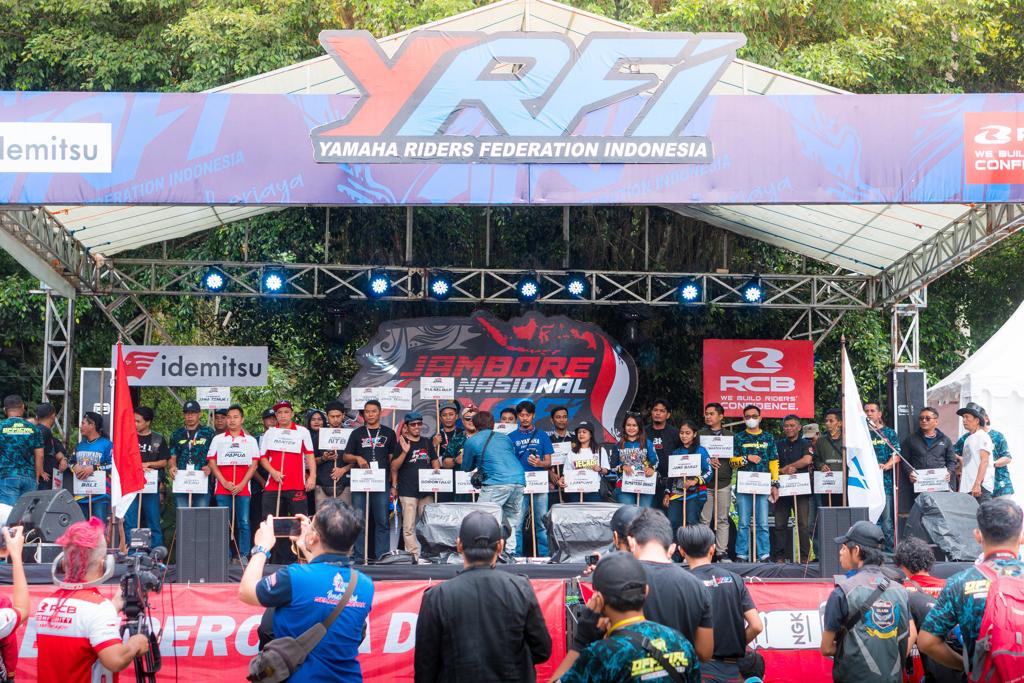 Ribuan Bikers Meriahkan Jambore Nasional ke-5 Yamaha Riders Federation Indonesia di Yogyakarta