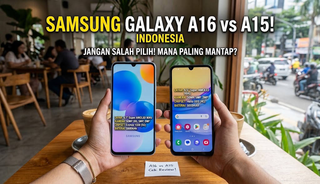Galaxy A16 vs A15, Mana yang Lebih Cocok untuk Dipakai Lama?