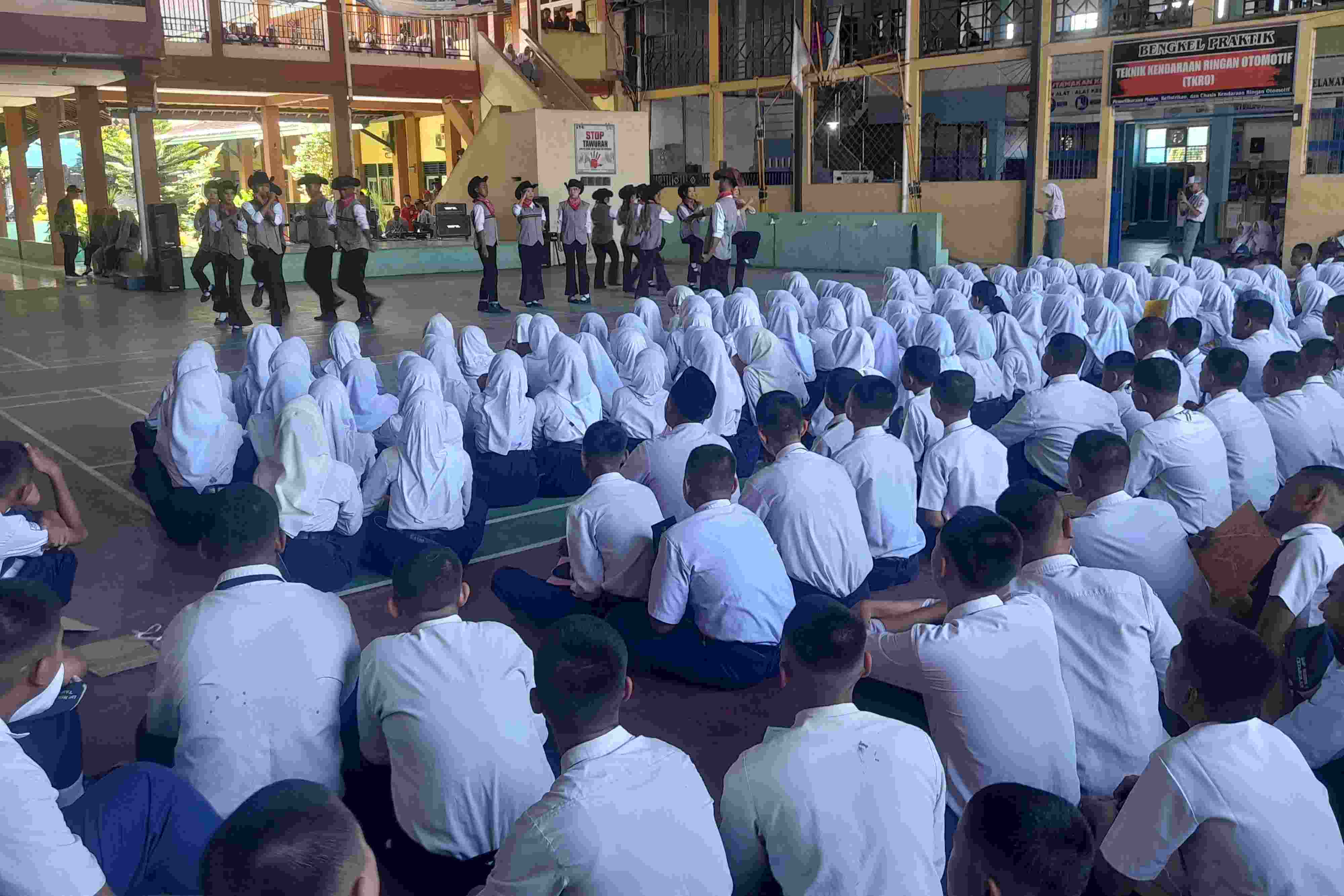 Hari Kedua MPLS di Pemalang, SMK Satya Praja 2 Petarukan Kenalkan Kegiatan Ekskul Sekolah