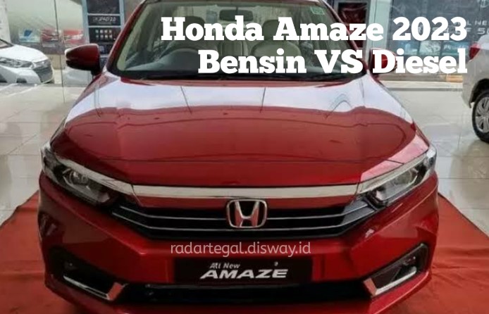 2 Varian Honda Amaze Siap Mengaspal, Suka yang Bensin atau Diesel?