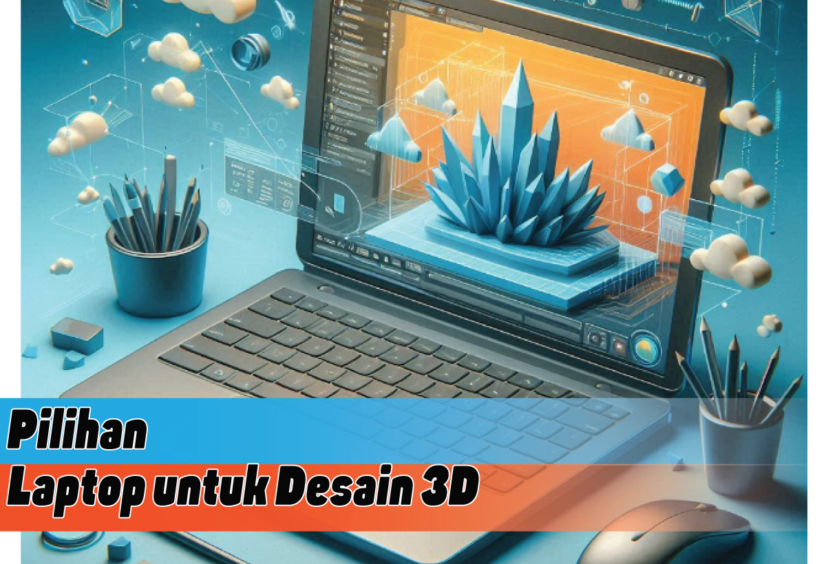 Rekomendasi Laptop untuk Desain 3D, Rendering Lancar Tanpa Nge-Lag