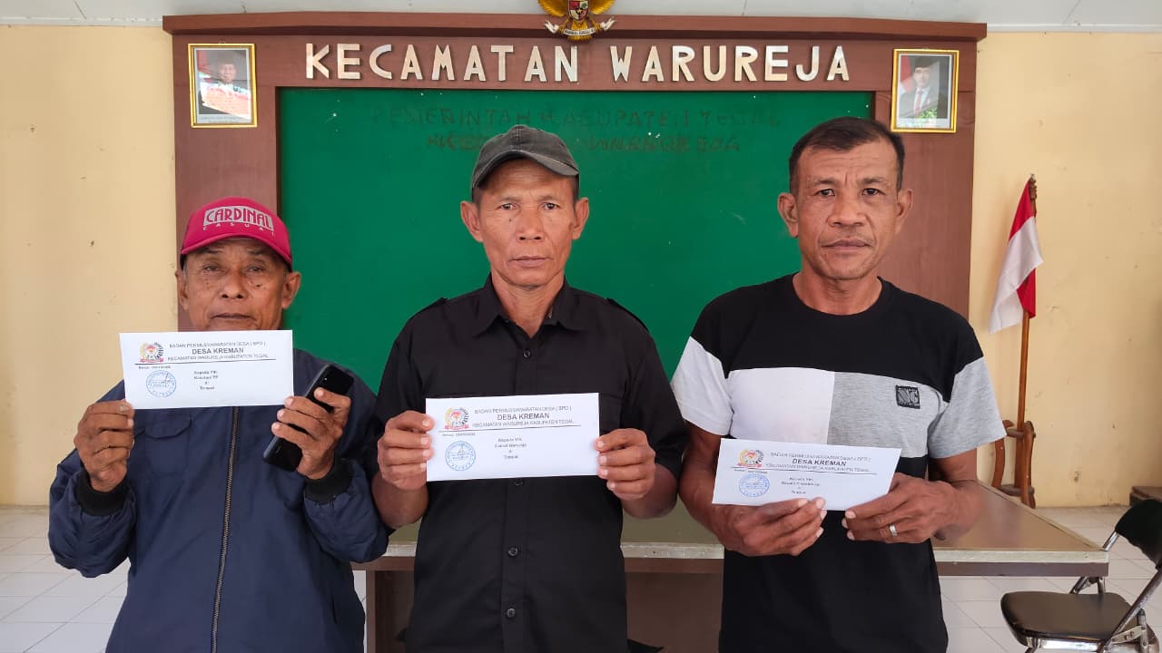 BPD Desak Pj Kades Kreman Tegal Diganti, Diduga Sewakan Tanah Sepihak Rp133 Juta 